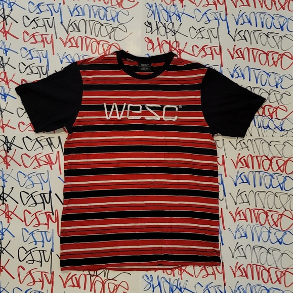 WESC Streetwear T Shirt Large - Picture 1 of 3
